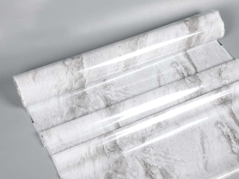 Full matte marble hot stamping foil for PS slats wall panel