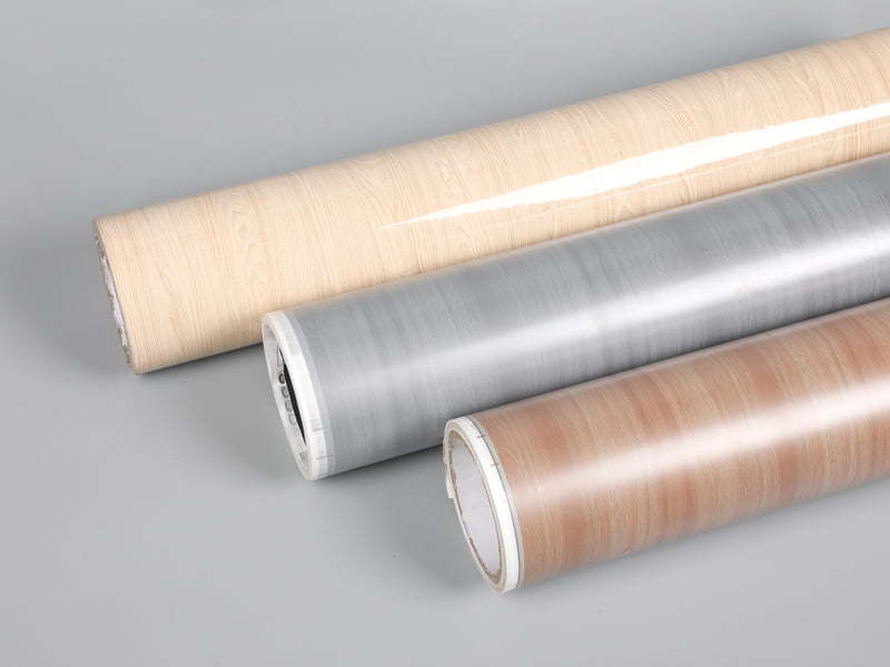  Metallic design real color anti scratch PVC ABS hot stamping foil