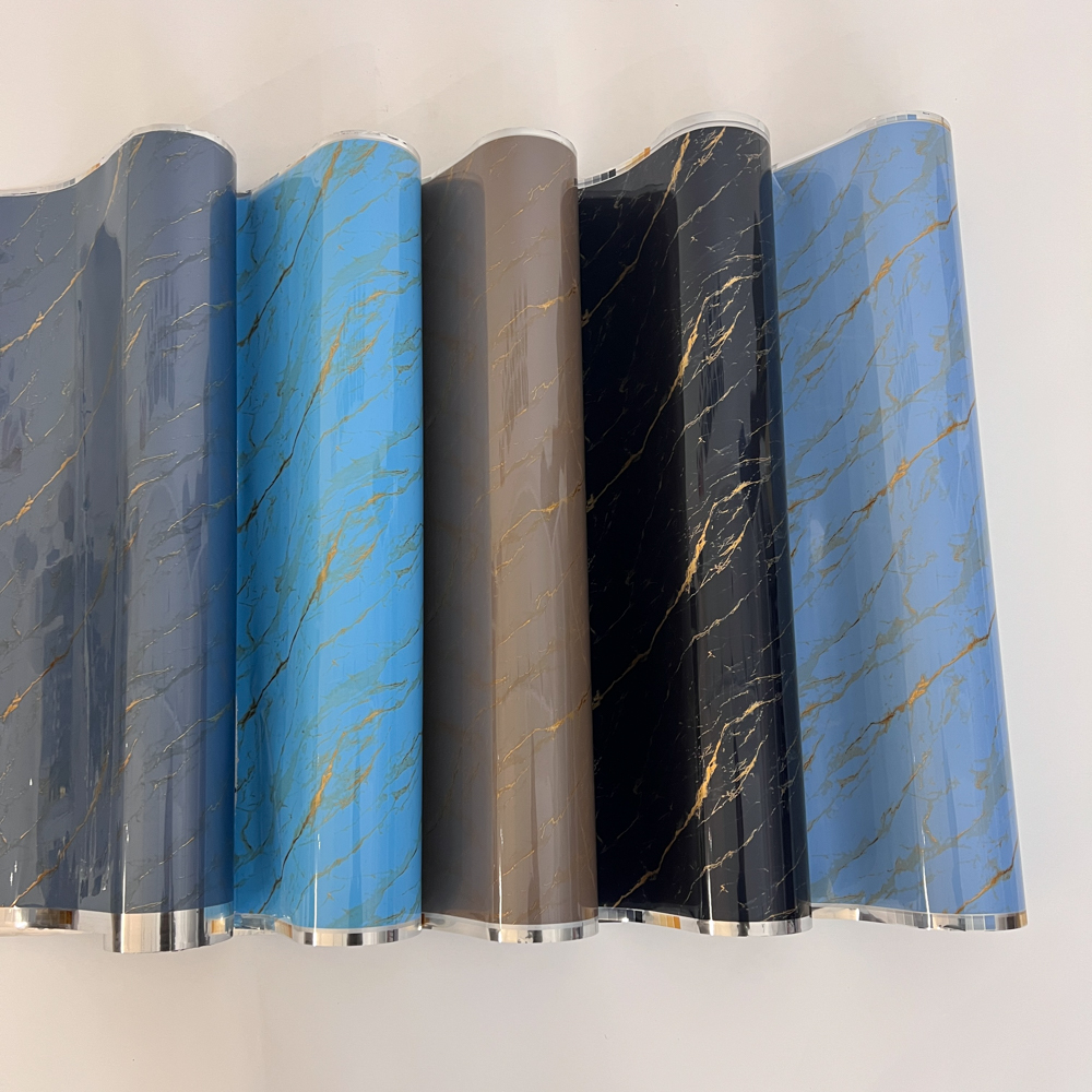 PVC decorative plate type gilt heat transfer film