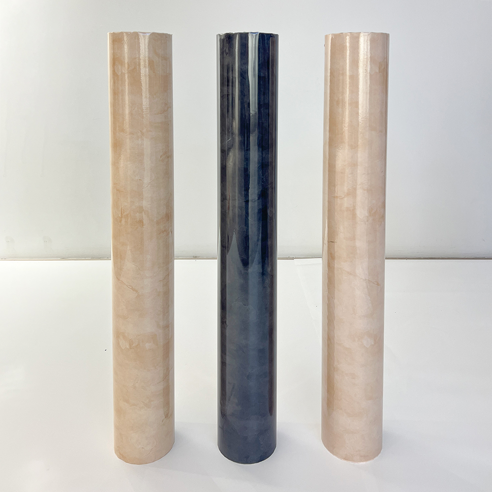Soft sand marble-patterned heat transfer film