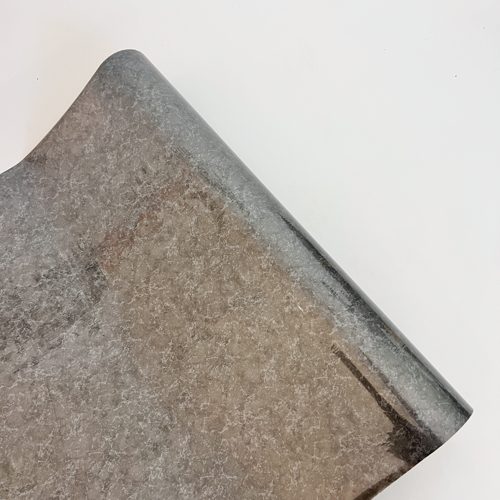 Industrial rust-gold textured heat transfer film