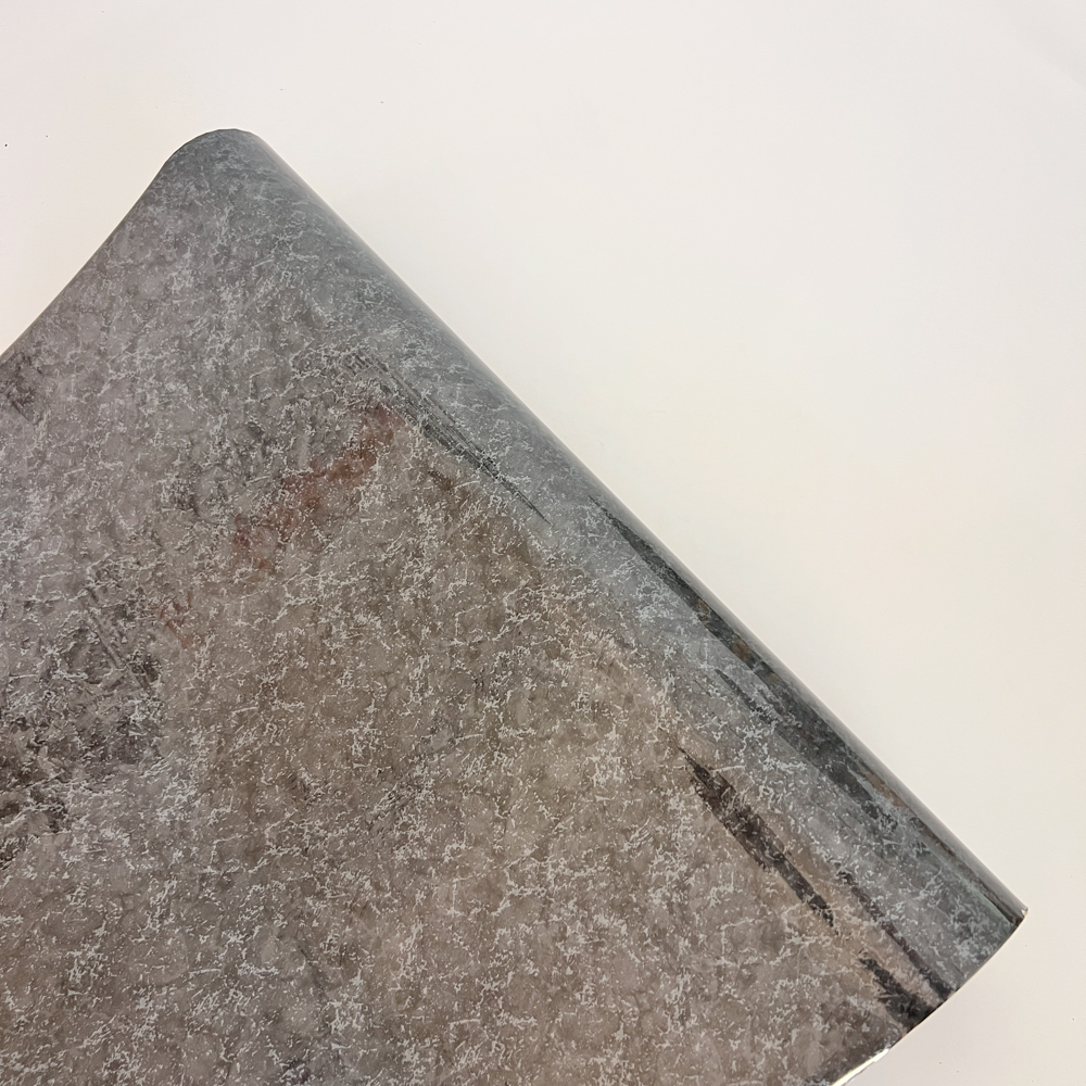 Industrial rust-gold textured heat transfer film