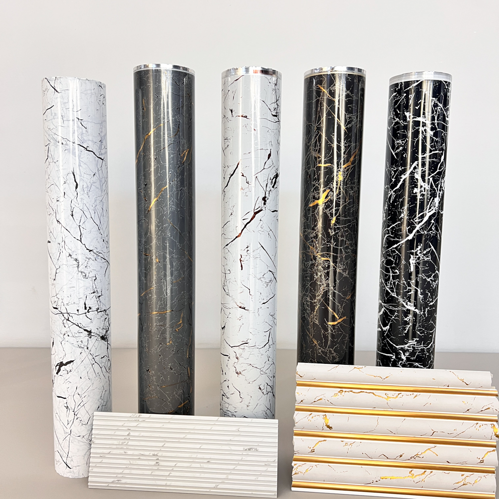 Imitation stone gilded patterned hot stamping foil