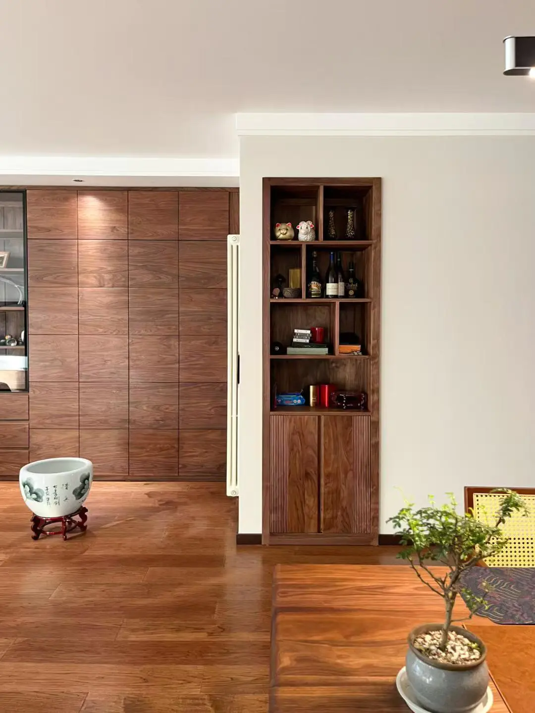 Full matte walnut wood grain heat transfer film
